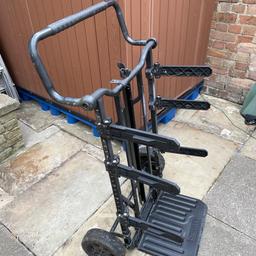 Hi this trolley is in good condition and very handy as a normal trolley as well as for your ds Dewalt tool boxes. Thanks for l@@king Daniel.
