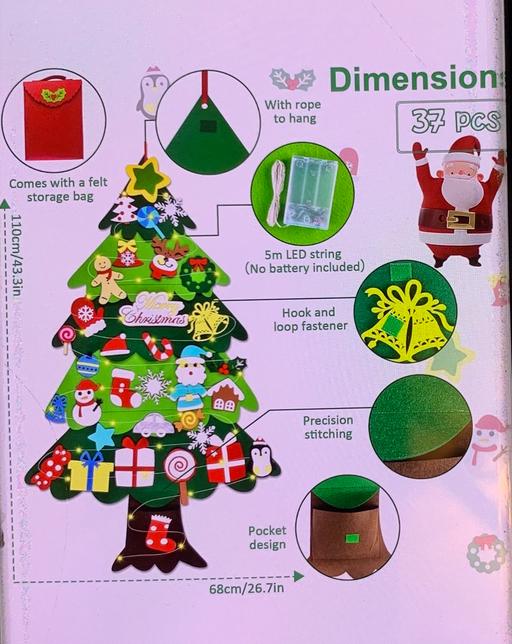 Buy & Sell South Yorkshire Doncaster - Photos for 3.3FT DIY Felt Christmas Tree