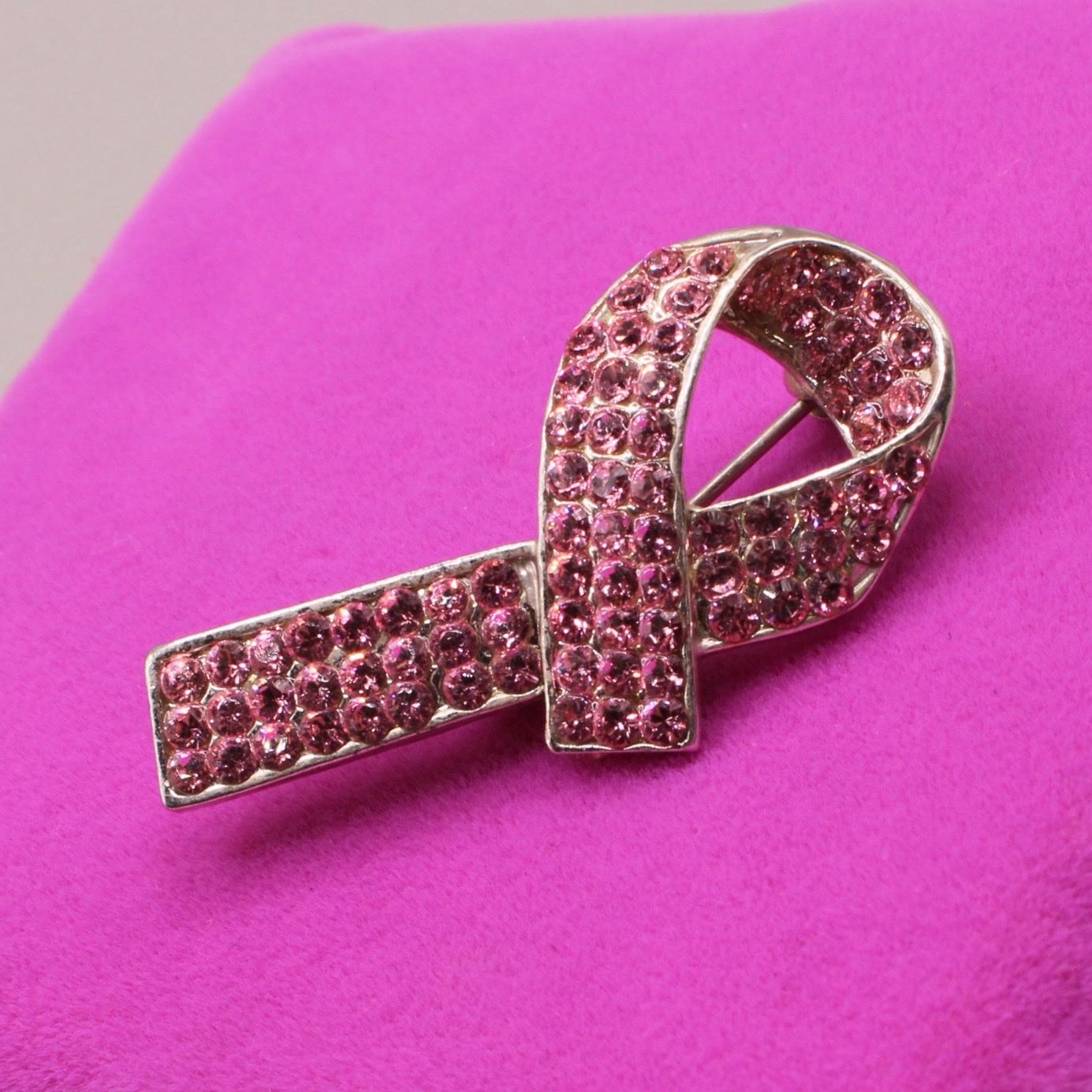 Pink Crystal CR Ribbon Brooch in B11 Birmingham für £ 2,00 zum Verkauf ...