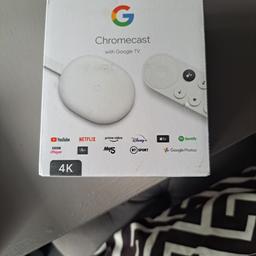 Google chromecast tv brand new