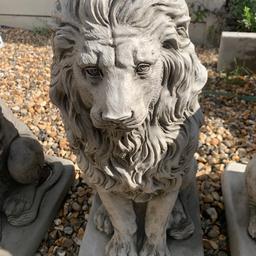 Job lot 3 lion statues for sale

New.

We have already dropped the price!.

Measurement are: Height ~ 58cm :Base size ~ 34 x 27cm

SOLD AS SEEN.

Cash on collection, no scammers or time wasters.