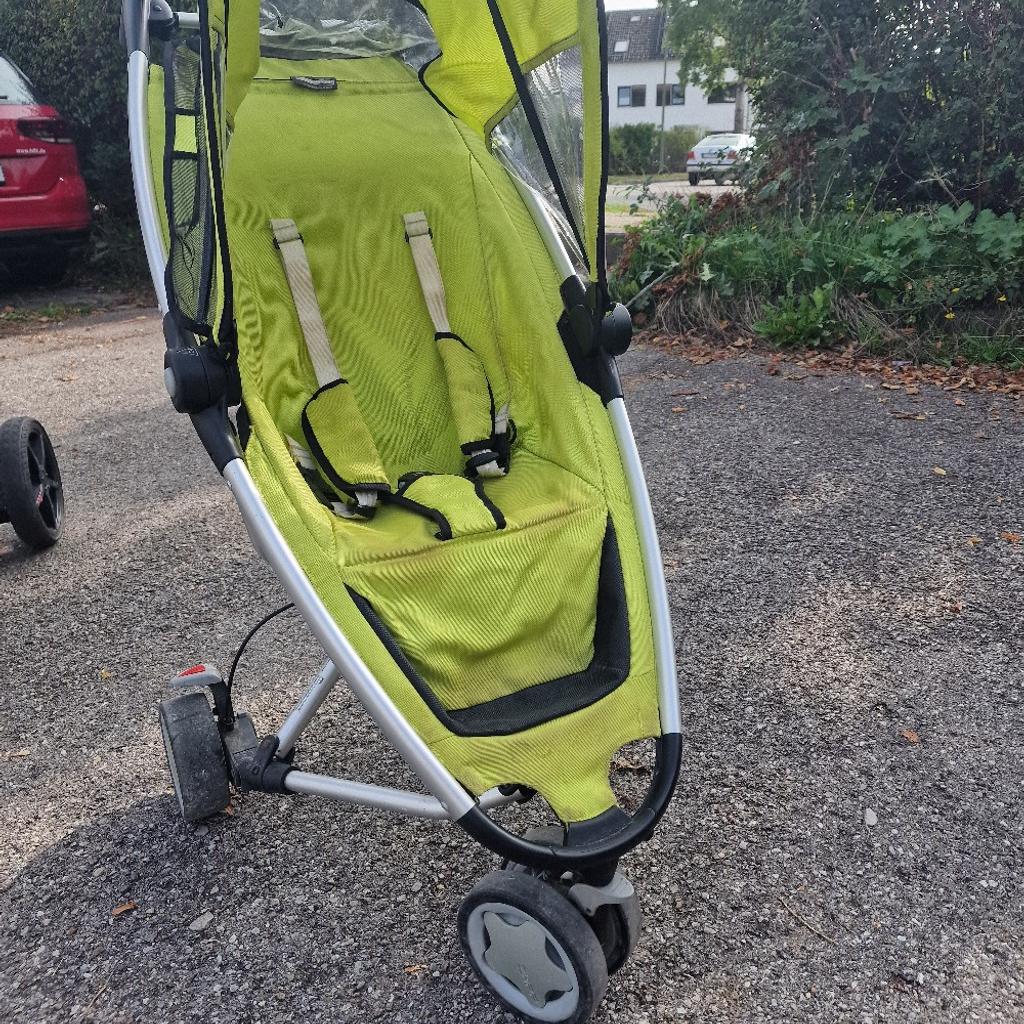 Gebrauchter Kinderwagen gut erhalten. Mit Regenschutz und Tasche