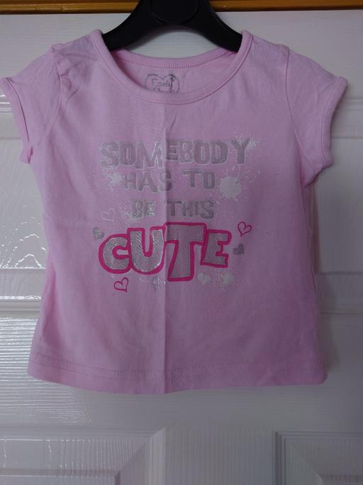 Buy & Sell Leicestershire Charnwood - Photos for Girls pink t-shirt size 18-24 months