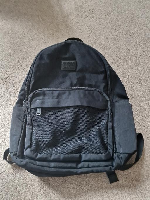 Buy & Sell East London South Woodford - East London - Photos for Black Superdry Rucksack backpack Bag