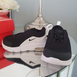 infant boys nike trainers brand new in box size 2.5....black and white new never worn....collection only WF3