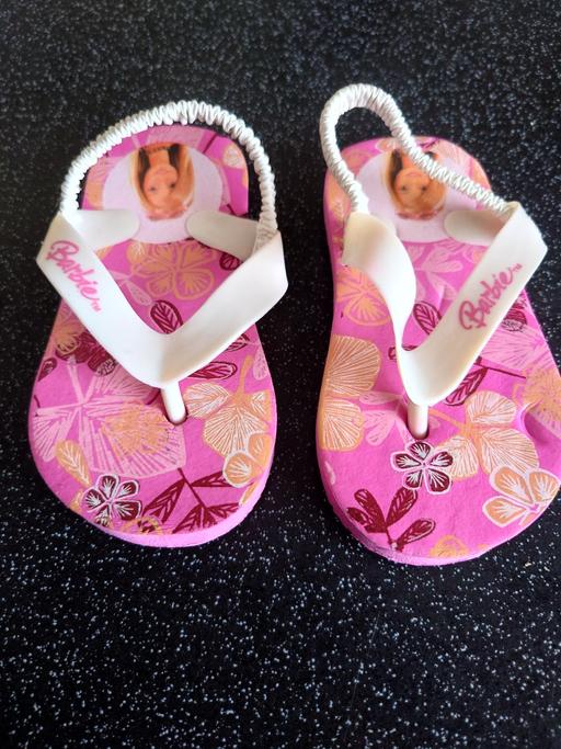 Buy & Sell Leicestershire Charnwood - Photos for Girls Barbie flip flops size 5½