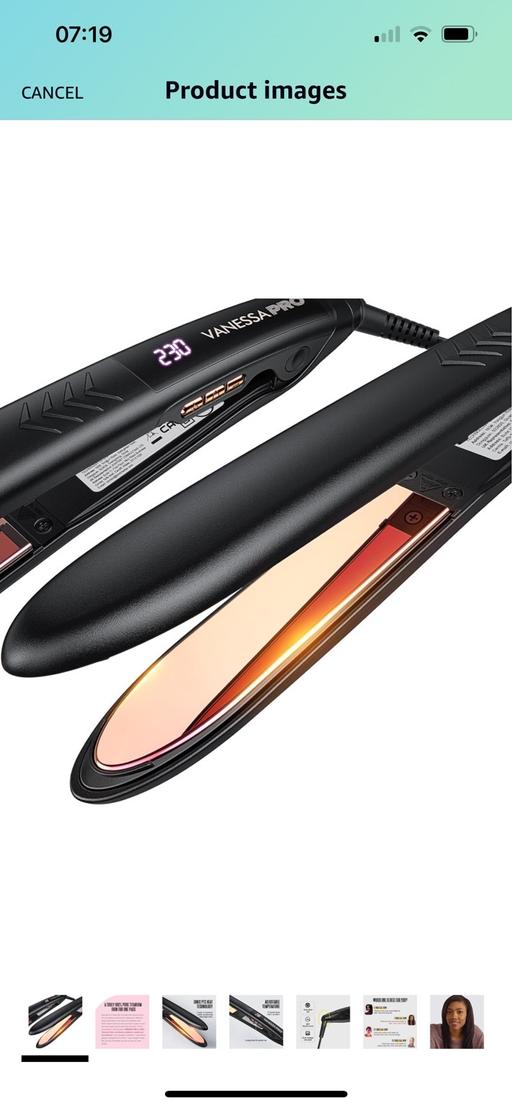 Buy & Sell West Midlands Solihull - Photos for VANESSA PRO Hair Straighteners