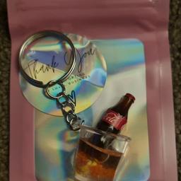 New and packaged - Handmade Cocoa Cola Bottle Keyring