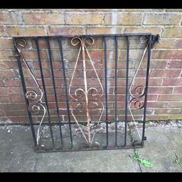 Used wrought iron gate. 87cm x 47cm. Ideal for gardens or driveways.
Collection only please