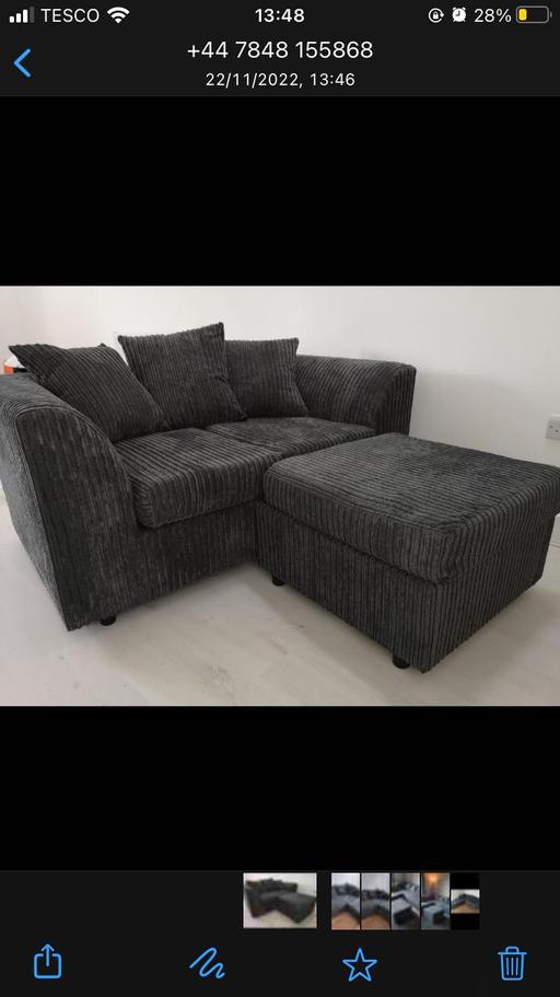 Buy & Sell Kidbrooke South East London - Photos for NEW TWO SEATER SOFA