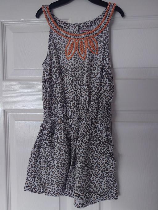 Buy & Sell Leicestershire Charnwood - Photos for Girls animal print playsuit size 9-10 years