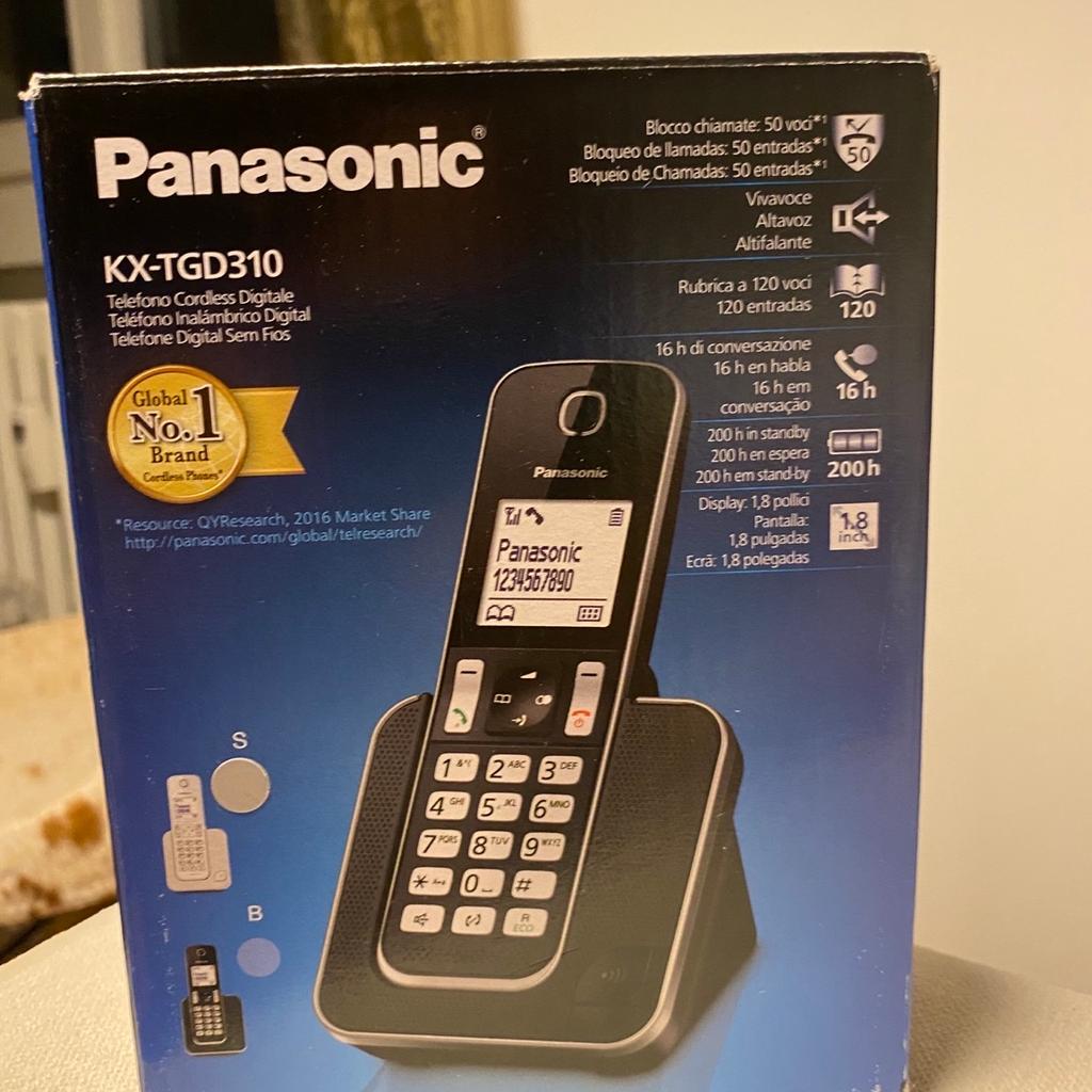 Telefono cordless digitale
Panasonic
Modello KX-TGD310
Come nuovo
Acquistato ma usati pochissimo