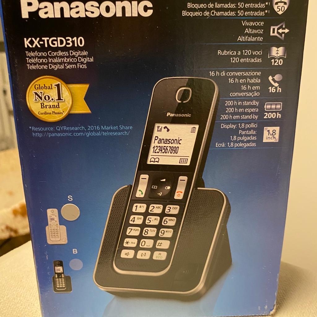 Telefono cordless digitale
Panasonic
Modello KX-TGD310
Come nuovo
Acquistato ma usati pochissimo