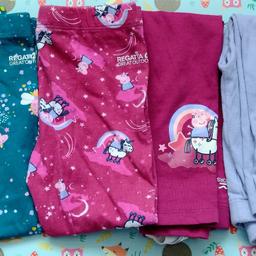 These are in like new condition, only worn once or twice.

Size 12-18 Months

4 pairs of girls leggings/trousers

REGATTA brand.

From a smoke free home.

Collection only DY2