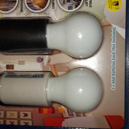 new pull cord battery lights, great for attic or garden shed,collection blackburn
