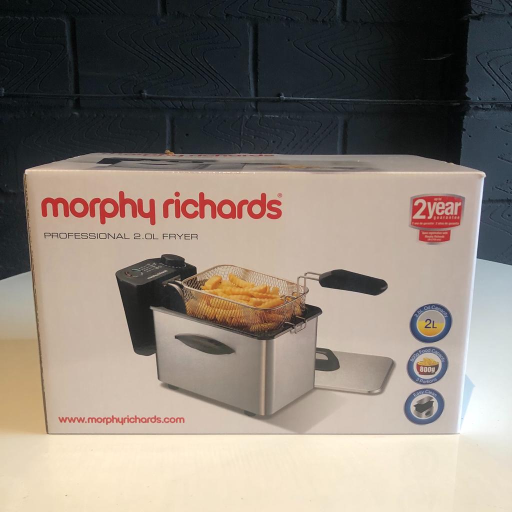 NEW Morphy Richards Pro 2L Deep Fryer in RM15 Ockendon für £ 10,00 zum