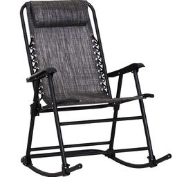 Relax in style with this sleek and modern rocking chair. The AmazonBasics brand guarantees quality, while the folding feature makes it easy to store and transport. The chair comes in a classic black colour and is ideal for outdoor use. Its unique rocking feature adds a touch of fun to your relaxation time. The set includes a single chair, perfect for solo relaxing. Bring this stylish chair to your patio, garden or balcony and enjoy the fresh air in comfort.
Brand new in box