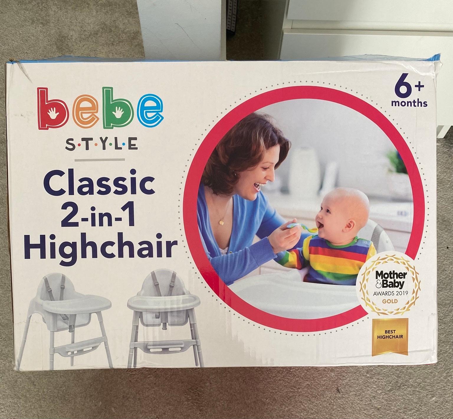 Bebe style Classic 2-in-1 Highchair in W12 London für 15,00 £ zum ...