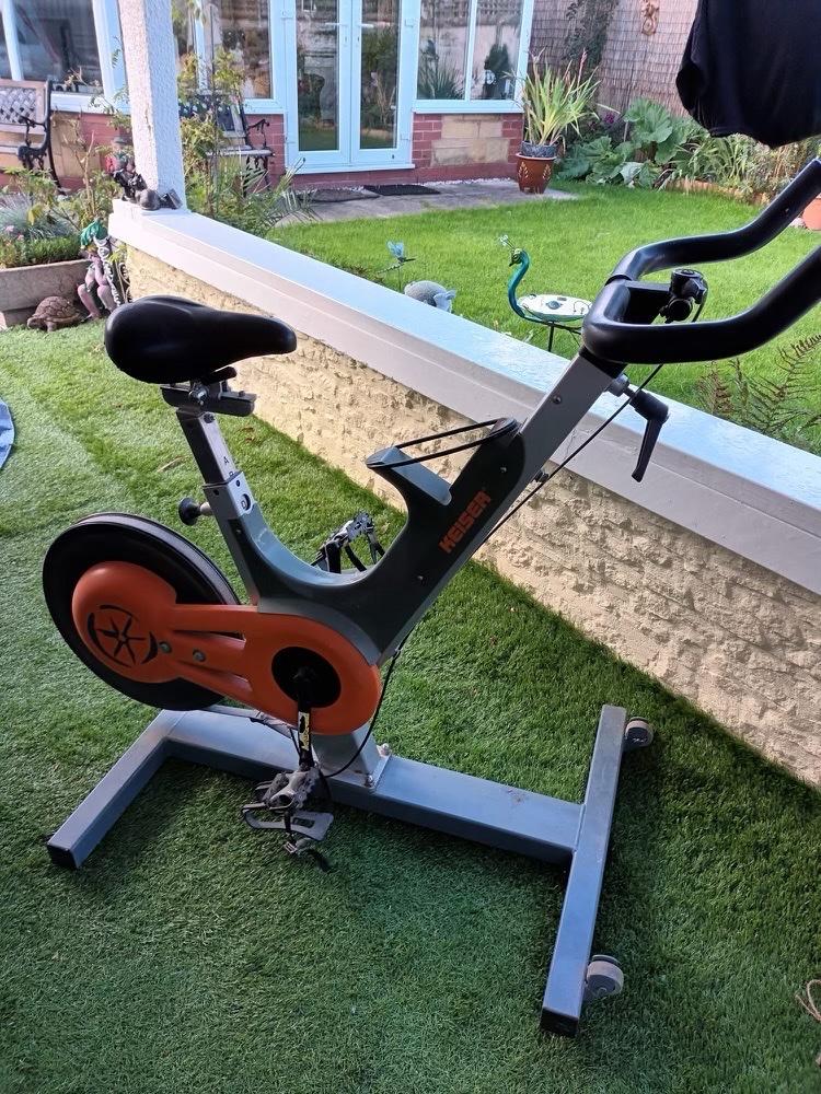 reconditioned keiser spin bike