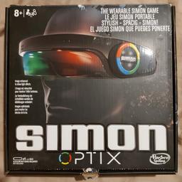 New Simon Optix Game, Opened but not used, great for keeping your Child amused for hours also keeps their Brain Active. Aged 8 yrs + Great Christmas Gift for any young Child.
FIXED PRICE, NO OFFERS
CASH ON COLLECTION ONLY