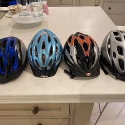 Four Cycle Helmets good condition little use