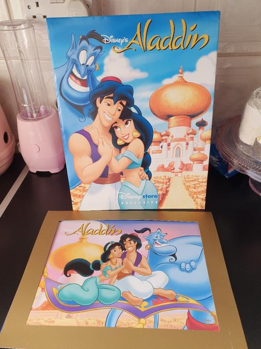 Buy & Sell West Midlands Dudley - Photos for Disney lithograph picture aladdin