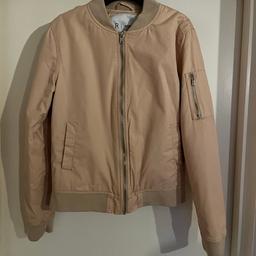 Nude colour bomber jacket from La Redoute. Worn only once.