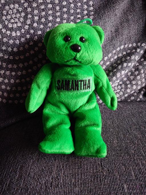 Buy & Sell Leicestershire Charnwood - Photos for Green beanie bear soft toy