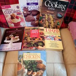 Here is a set of 7 mixed Cookery Books. Sold as seen.

Collection from Bilston only as I have no transport.