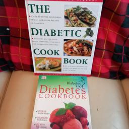 Set of 2 diabetes cookery books.

Collection from Bilston only as I have no transport.