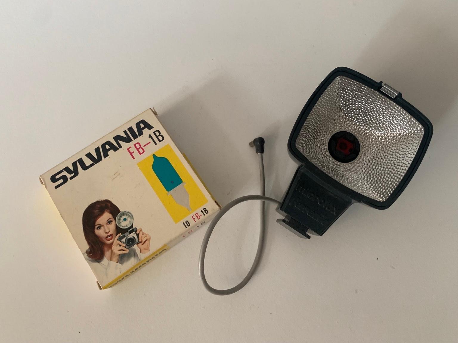 Lampe Flash Magnésique SYLVANIA FB 1b - Modèle Vintage, Occasion En Bon état