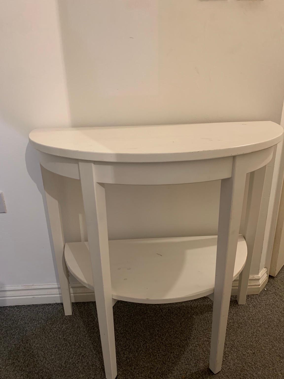 IKEA half moon console table in L35 Whiston for £20.00 for sale | Shpock