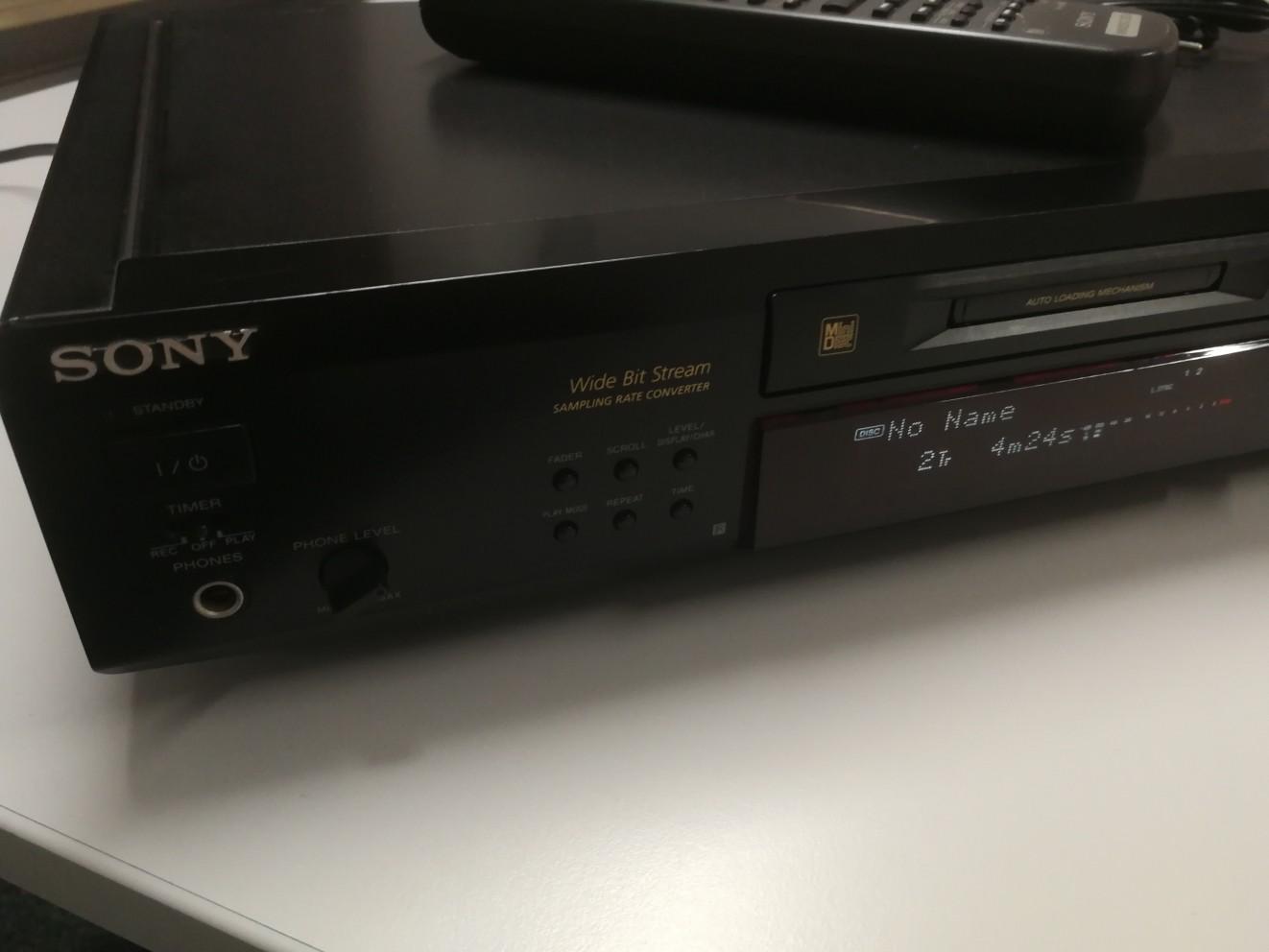 Sony Minidisc Deck MDSJE520 mit FB in 48653 Coesfeld für € 60,00 zum