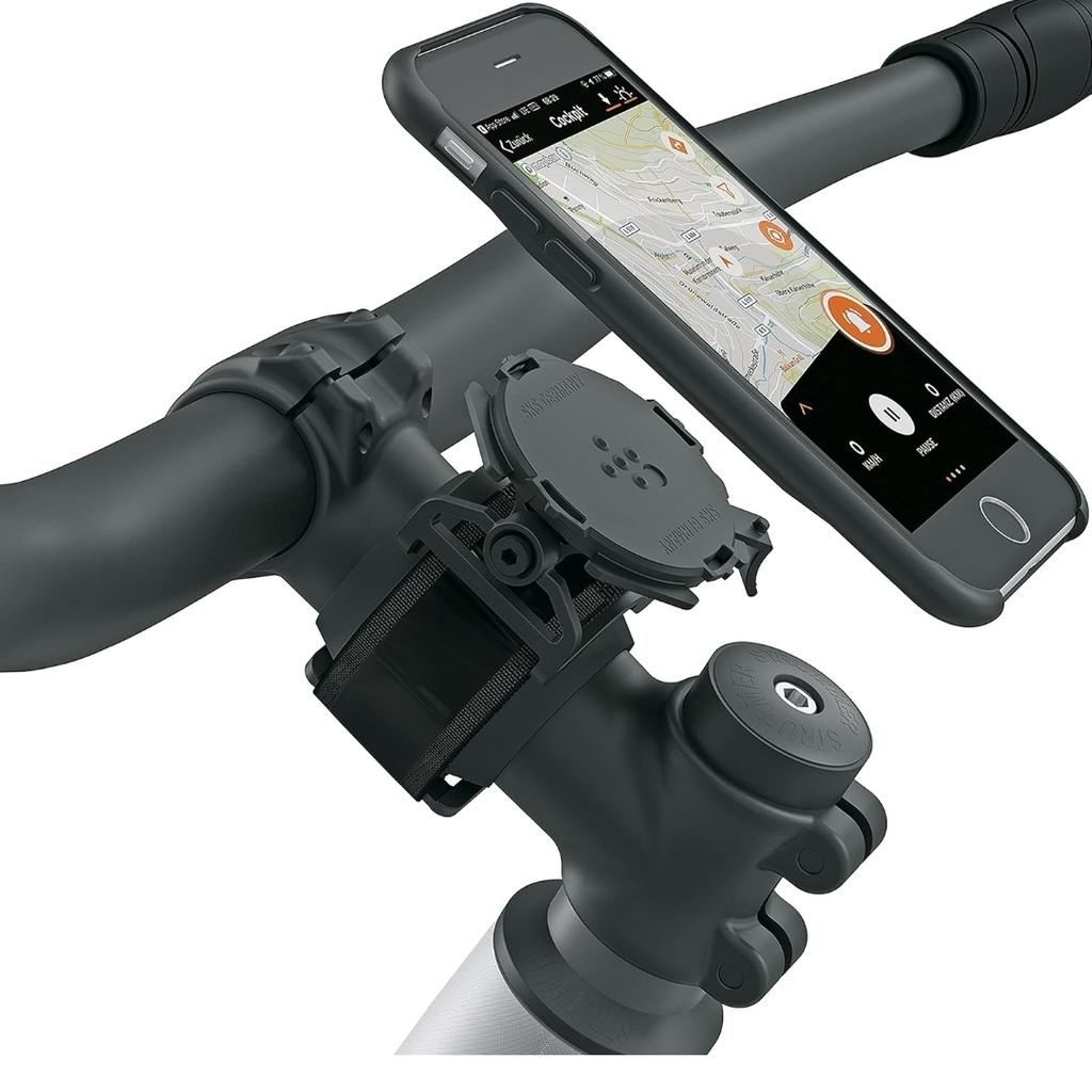 Handyhalterung für Samsung S20 Ultra 5G Handyhülle mit Befestigungsvorrichtung für COMPIT-System (angenehme Optik, Stoßdämpfend, mit Befestigungsvorrichtung, aus verschleißfestem Kunststoff) Universelle Anwendung für Fahrräder, Motorräder!