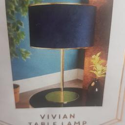 A brand new lamp for your bedside. 2 for £32. Can sell 1 lamp alone. Collection only from B10.