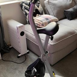Foldable exercise bike, great space saver
Used a couple of times - excellent working condition
Collection only from CV3 2TL