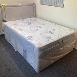 DOUBLE LYON MEMORY ORTHOPAEDIC MATTRESS, SILVER PLUSH BASE WITH 2 DRAWERS FOOT END AND ASTRA HEADBOARD £350.00

B&W BEDS 

Unit 1-2 Parkgate court 
The gateway industrial estate
Parkgate 
Rotherham
S62 6JL 
01709 208200
Website - bwbeds.co.uk 
Facebook - Bargainsdelivered woodmanfurniture
Free delivery to anywhere in South Yorkshire Chesterfield and Worksop on orders over £100
Same day delivery available on stock items when ordered before 1pm (excludes sundays)

Shop opening hours - Monday - Friday 10-6PM  Saturday 10-5PM Sunday 11-3pm