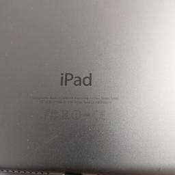 I pad air in gold 16gb memory in excellent condition no mark or scratches anywhere always been kept in case. model a1566 about 2015 I think factory reset.