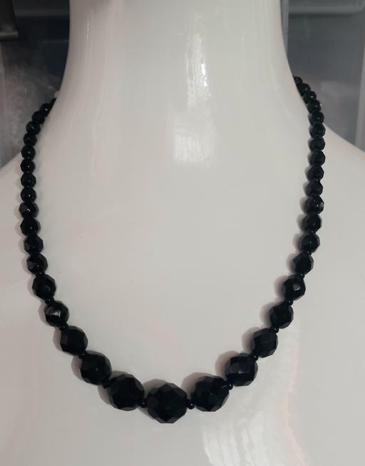 Buy & Sell Merseyside Saint Helens - Photos for jet black faceted glass bead necklace