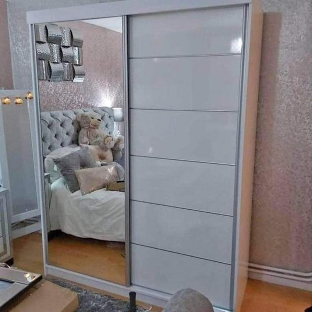 Beautiful 2 and 3 doors full mirror sliding wardrobe with Plenty of space for hanging and have many shelves. Brand new design with elegant matt
finish with different colours and sizes.

Colours Available: White,Black,Grey,Oak,Walnut

Dimensions:-
Width: 100cm
Height: 216cm
Depth: 62cm

Dimensions:-
Width: 120cm
Height: 216cm
Depth: 62cm

Dimensions:-
Width: 150cm
Height: 216cm
Depth: 62cm

Dimensions:-
Width: 180cm
Height: 216cm
Depth: 62cm

Dimensions:-
Width: 203cm
Height: 216cm
Depth: 62cm

Dimensions:-
Width: 250cm
Height: 216cm
Depth: 62cm

More Further Information Inbox Me

🛍️ Website Link:


🔰 Facebook Link:


🔰 Instagram Link:


🔰 Business WhatsApp
