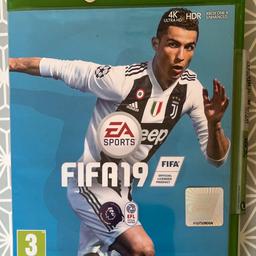 Fifa19 Xbox one game. Used, in good condition.