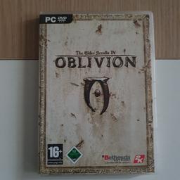 Verkaufe hier
ein gebrauchtes PC Spiel
The Elder Scrolls IV: Oblivion
siehe Fotos 
Festpreis : 4 €