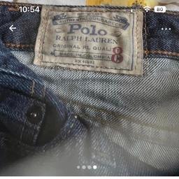1) Ralph Lauren boys jeans size 8
2) Only wore it for few hour
3) Nike T Shirt
Come from smoke and pet free home. ONO will be considered

Collection or can post it buyer pays the postage