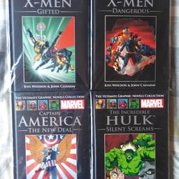 Collection of 4 Marvel Graphic Novels for £10.

Thats just £2.50 each.

Cash on Collection from B23 7NQ.