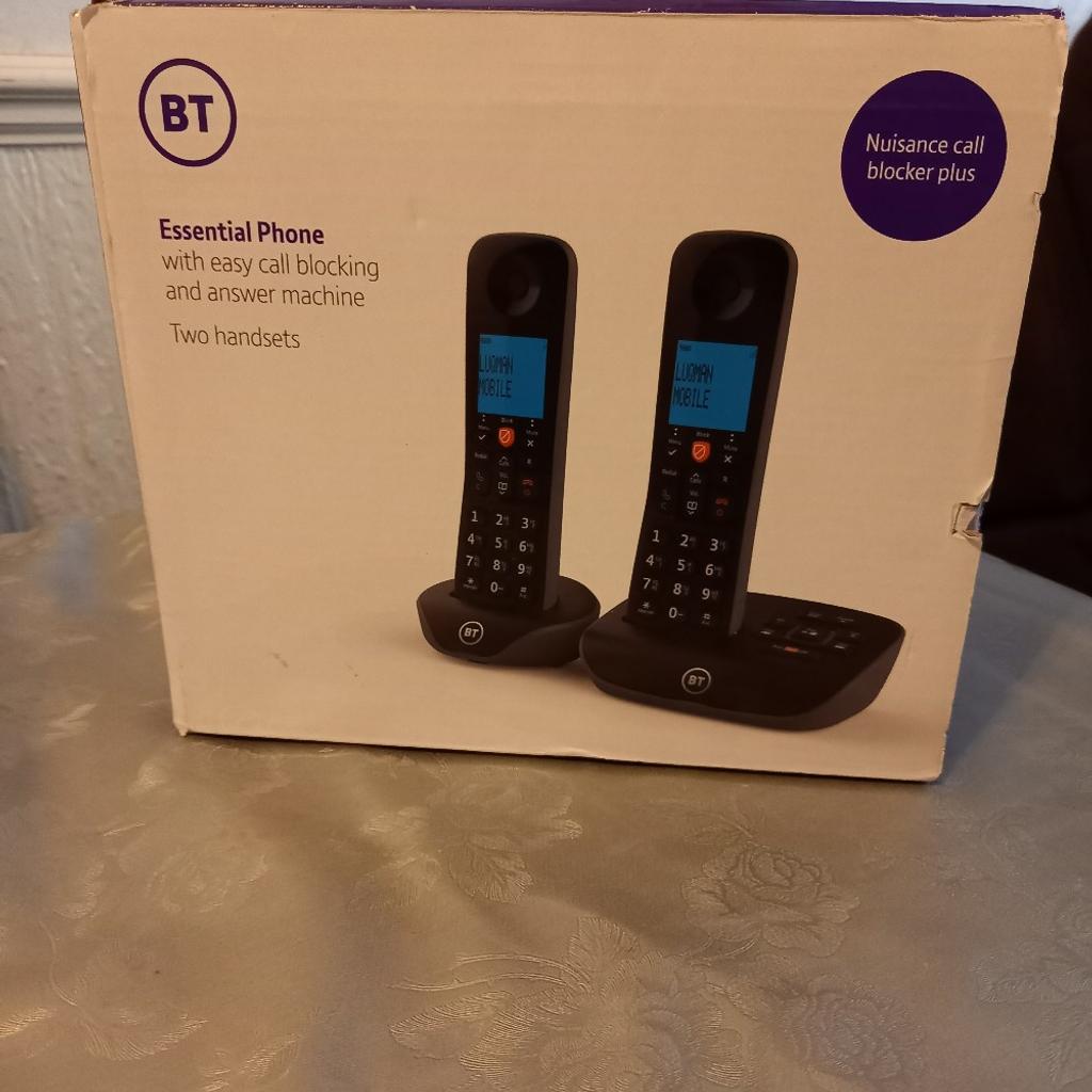 BT code less phone brand new with the answering machine