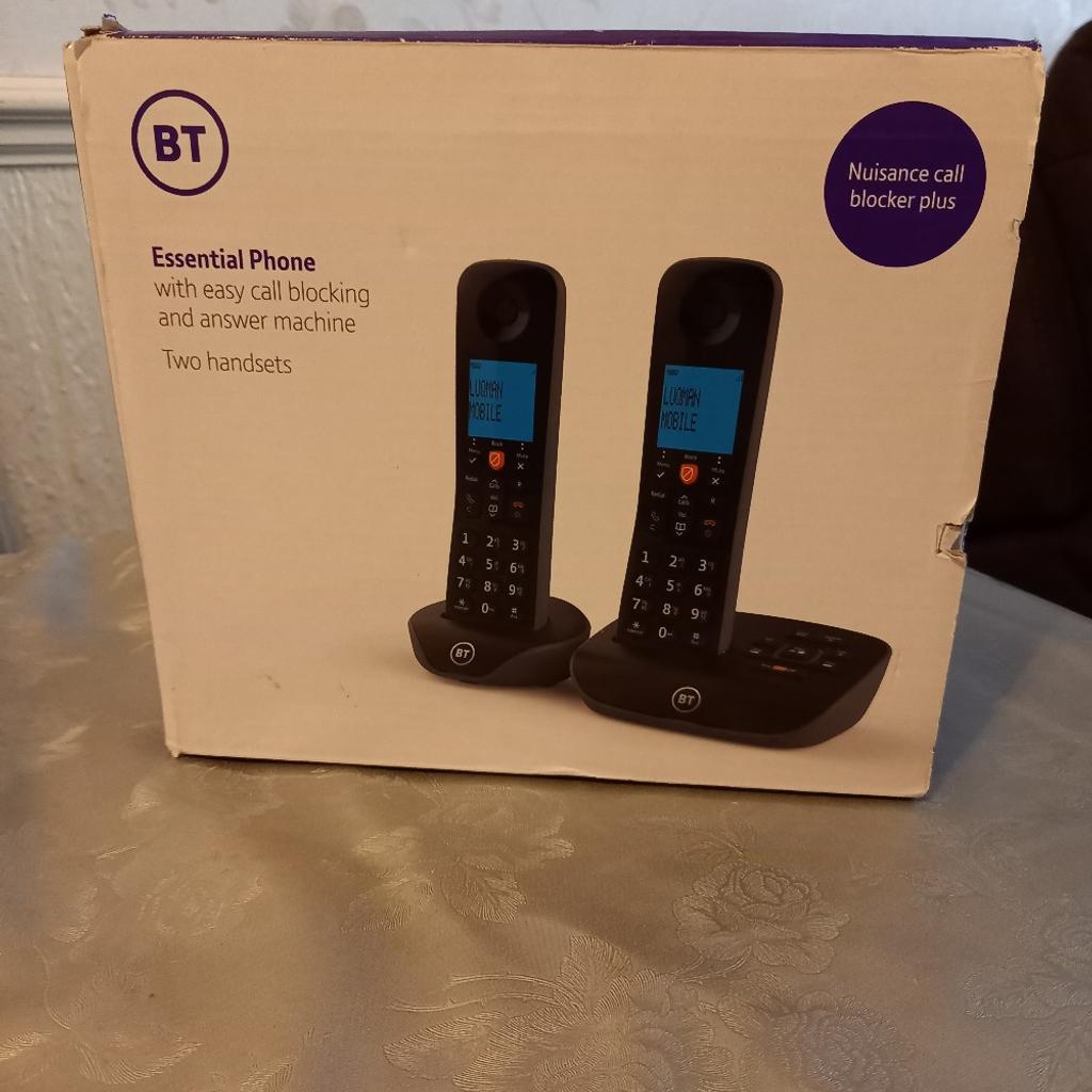 BT code less phone brand new with the answering machine