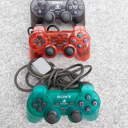 PS2 Dual shock  2 ANALOG controllers
X3
Collection from Wolverhampton