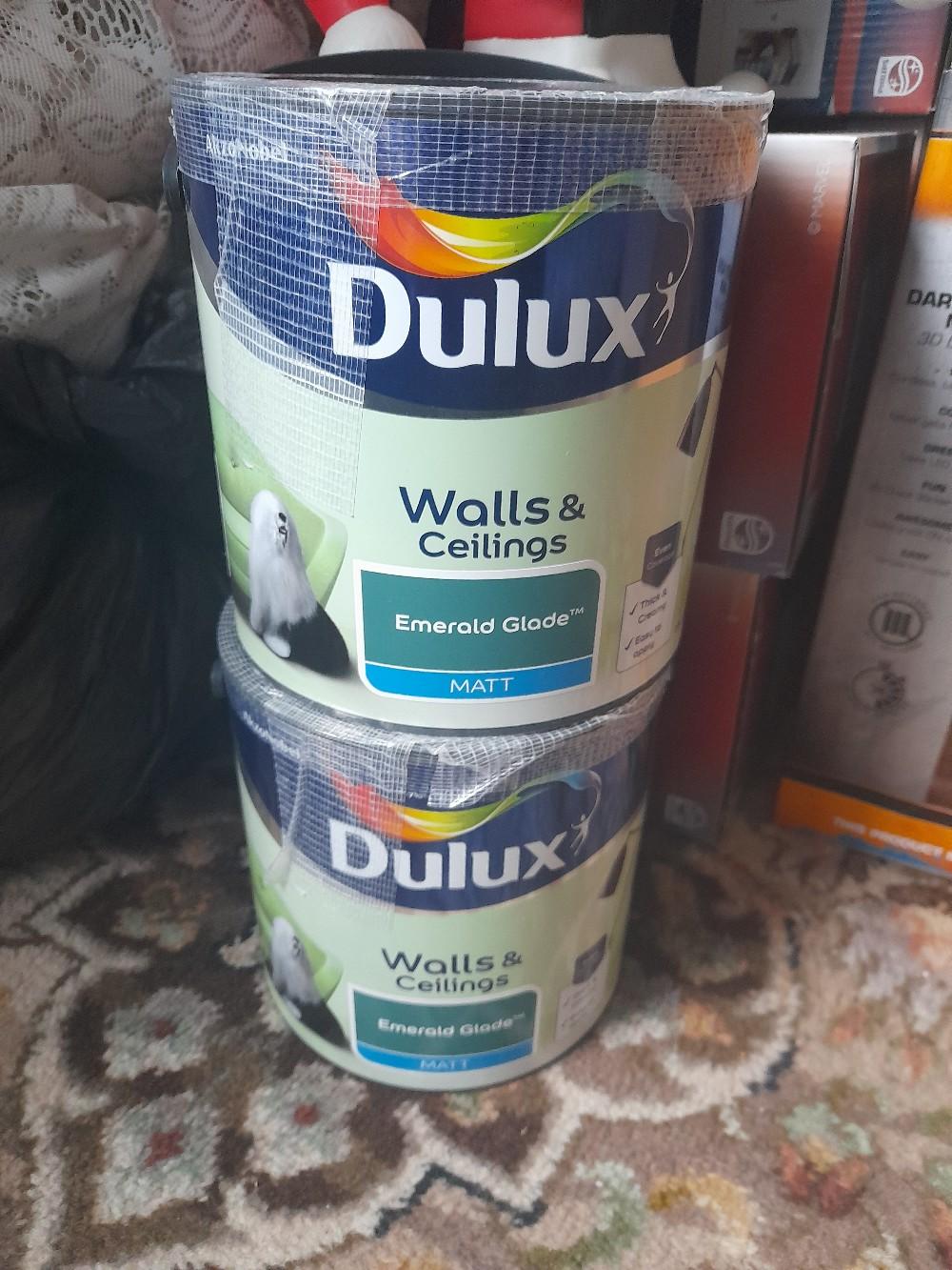DULUX Emerald glaze (green) paint 5L in WS10 Sandwell for £10.00 for