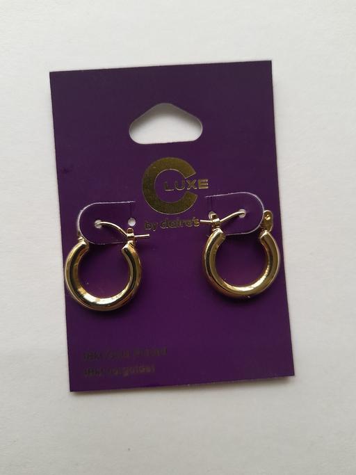 Buy & Sell Lancashire Burnley - Photos for Earrings 18 kt Gold Plated