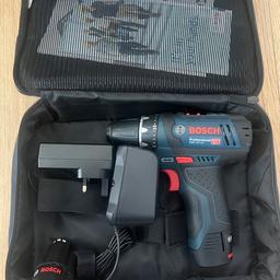 Bosch GSR 12v-15 12v Drill - 2 x 2ah Batteries. Charger and Case Included.

Brand new

No offers